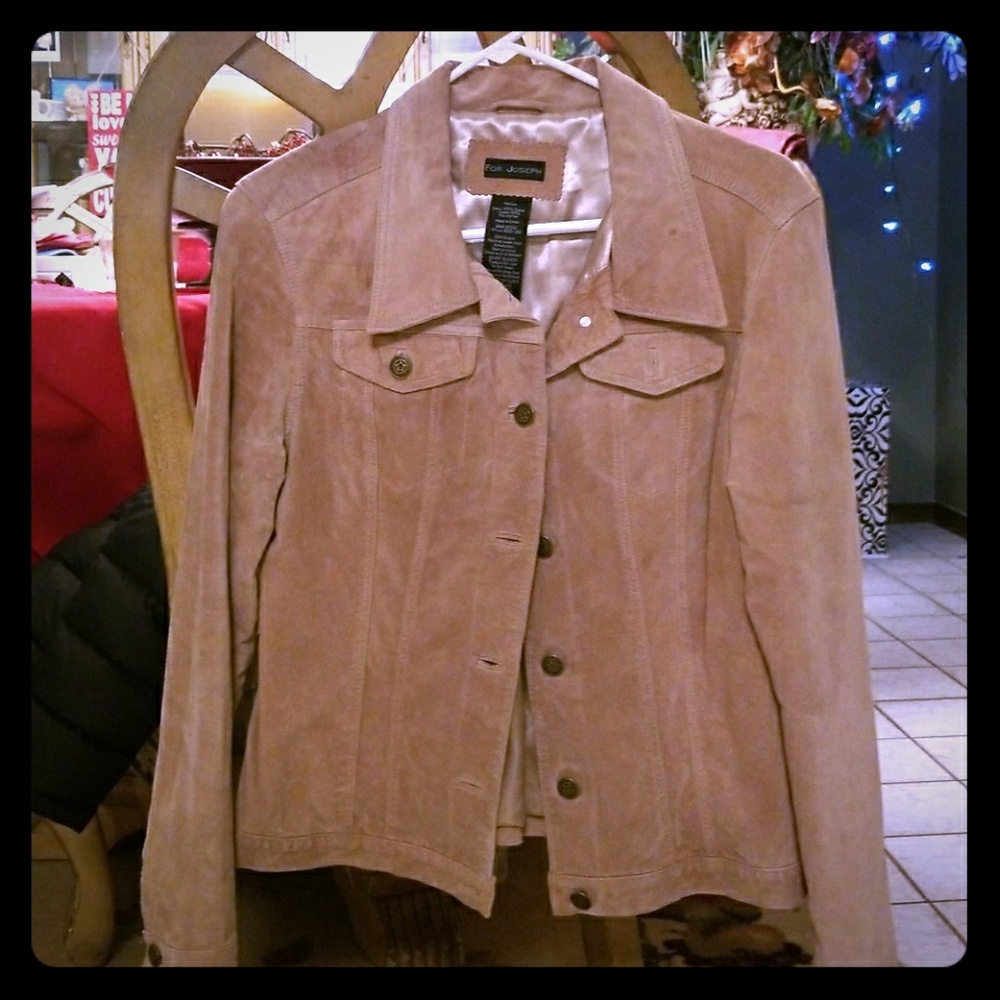 For Joseph Suede Jacket